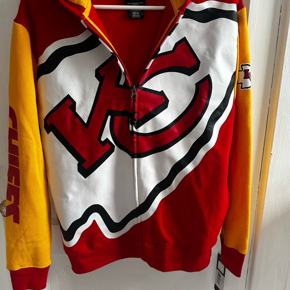 Kansas City Chiefs Kids Hoodie - Red, White, Yellow